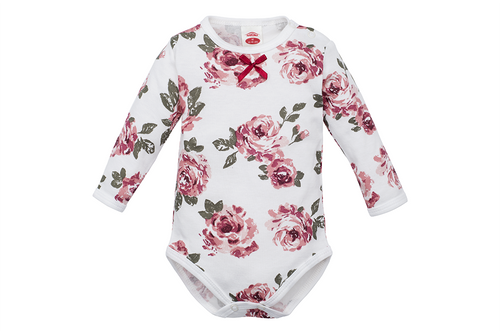 Body z długim rękawem "ROSES" Makoma  