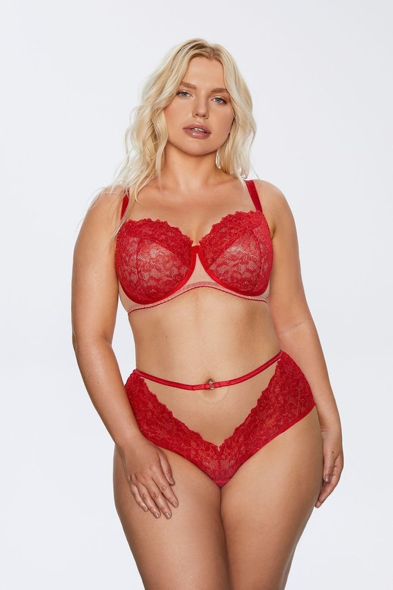 Biustonosz miękki SC-798 Mind Love II Kinga czerwony