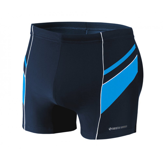 Bokserki kąpielowe BD357 Sesto Senso granatowy