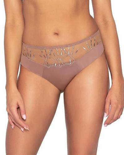 Figi damskie 2035/B  Ava -pudrowy różowy