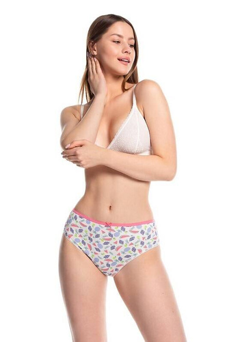 Figi Damskie L-127 BIB-14 A'3 Lama mix kolor