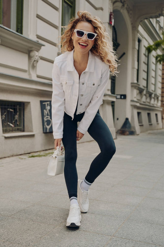 Legginsy damskie Seamless leggins free Gabriella czarny