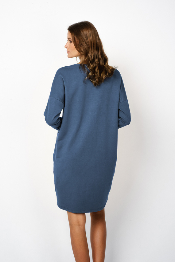 Tunika damska Karina Italian Fashion - jeansowy