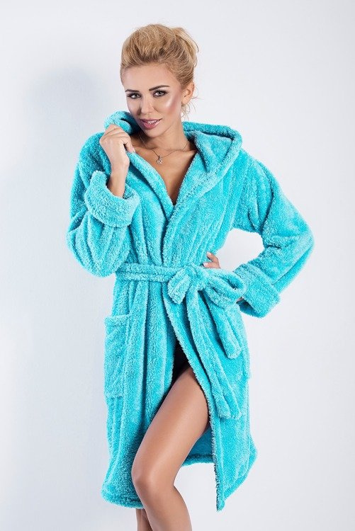 Diana Podomka Szlafrok Damski Dkaren -koral