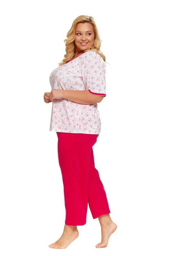 Piżama Damska Plus Size 5290 Doctor Nap - viva magenta
