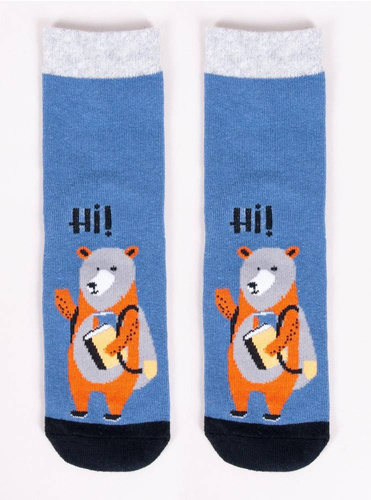 Skarpety SKA-038C School Animals  Dziecięce i Młodzieżowe YO! mix kolor