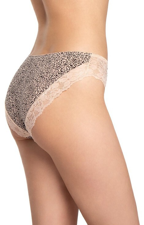 Bawełniane figi damskie Lama L-1586 BI – 2 sztuki, klasyczny fason