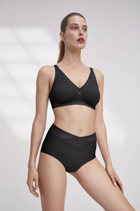 Biustonosz miękki True Shape Sensation N01 Triumph- black