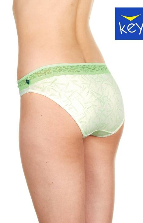 Figi damskie LPR 250 A22 2-pak Key zielony jasny-ecru