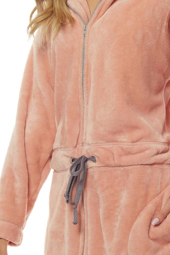 Szlafrok Damski pluszowy 2018 Pati L&L - morela