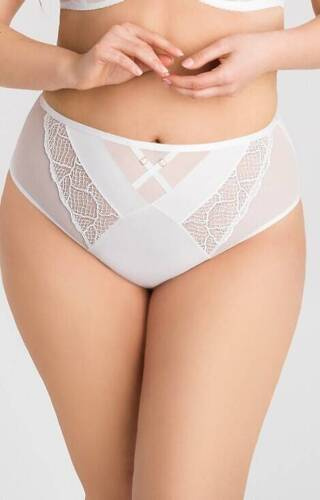 Gorsenia Figi damskie K 851 Forever biały