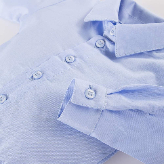 Body z kołnierzykiem Ceremony Eevi - niebieski