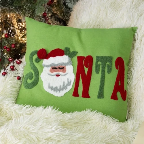 Poszewka świąteczna Nikolas Eurofirany zielony