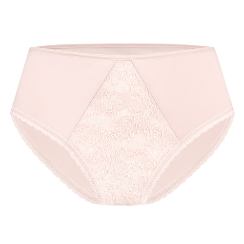 Figi damskie VF-435 Vena nude – z wysokim stanem i koronką