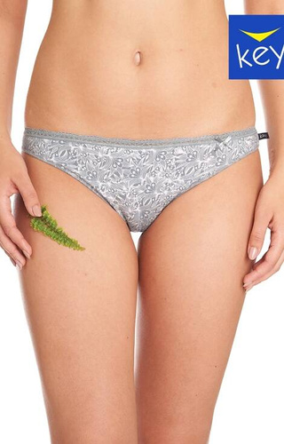 Figi damskie LPR 988 A22  2-pak Key niebieski-szary