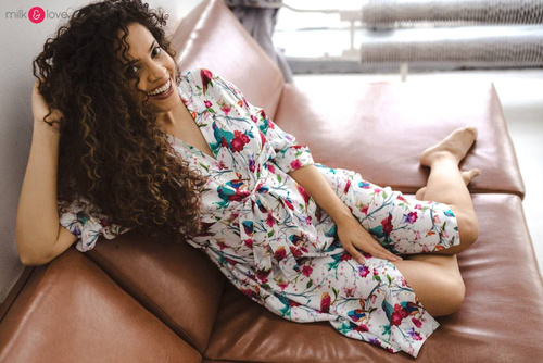 Szlafrok bambusowy Paradise Milk&Love 