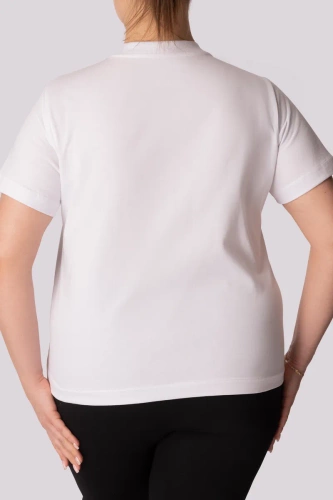 Koszulka damska Regular Base Mona biały 