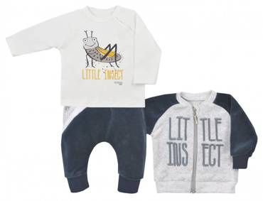 Dres niemowlęcy Little Insect Koala - żółty