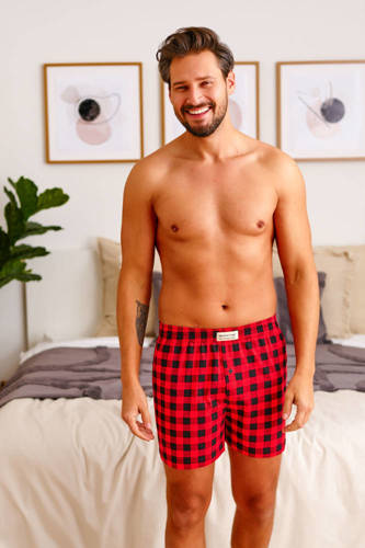 Bokserki męskie 5165 Doctor Nap - black red
