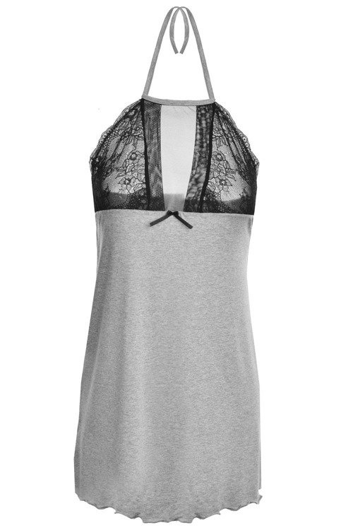 Carina Halka nocna damska DKaren - szary