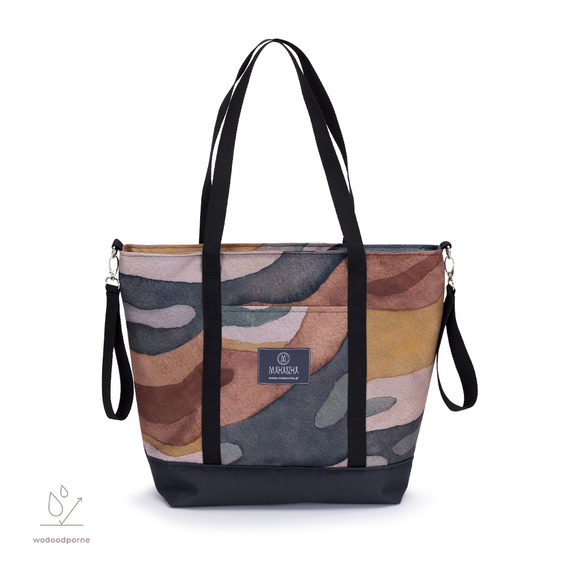 Shopper Bag  torebka Rainbow Mountain- Makaszka