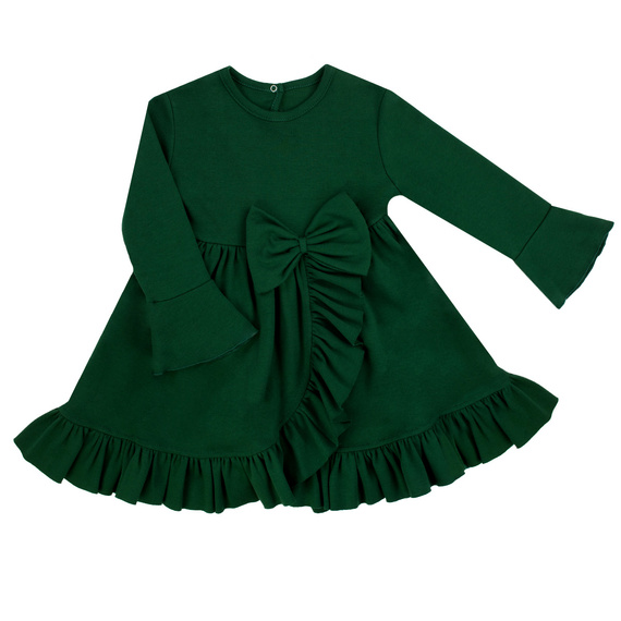 163174 Magia Świąt Sukienka Nicol - zielony