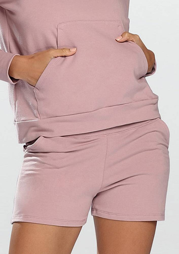 Spodenki dresowe Koko Dkaren pudrowy