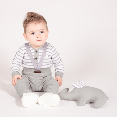 214016 Muki Spodnie na szelkach Nicol