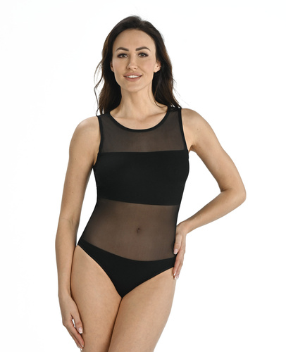 Body damskie na ramiączkach 2436 Clara Teyli czarny