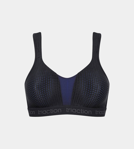 Triaction energy lite Biustonosz sportowy bez fiszbin - black