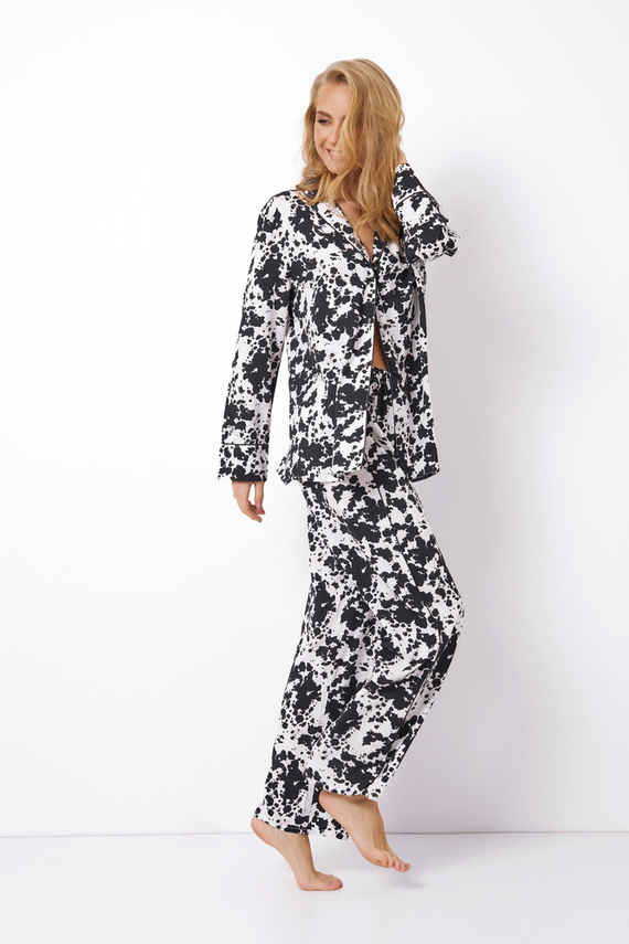 Piżama damska Melody Long Aruelle - multicolor