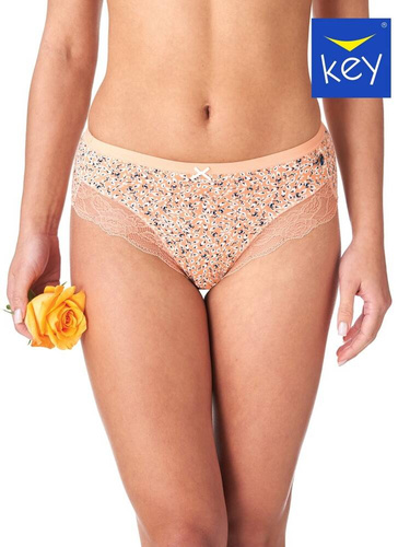 Figi damskie LPC 503   2-pak Key grantowy pomarańczowy