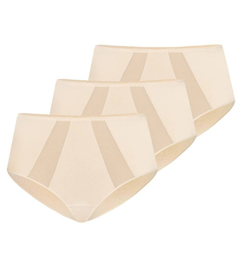 Figi z wysokim stanem wielopak Vicky Teyli - beżowy