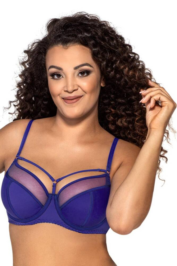 Półusztywniany Biustonosz 1030/1 Ava - niebieski