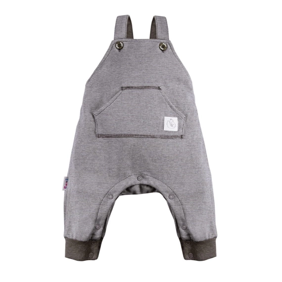 Ogrodniczki niemowlęce UNIQUE Ewa Klucze -grafit