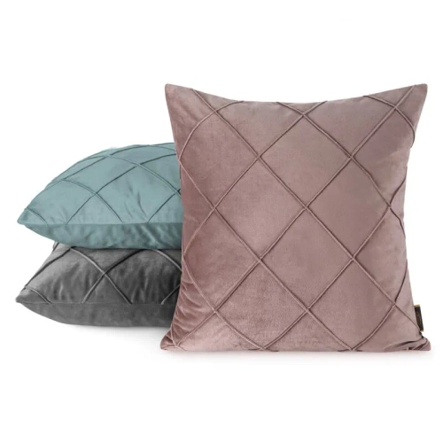 Poszewka welurowa Nala 2 Eurofirany pudrowy