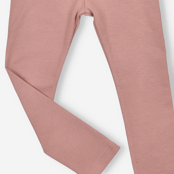 Legginsy dziewczęce Lagarto Verde - różowy