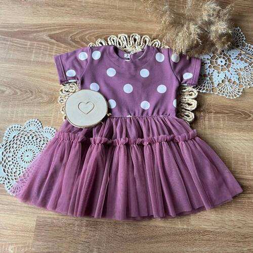 Sukienka z krótkim rękawem SH015 Mamatti