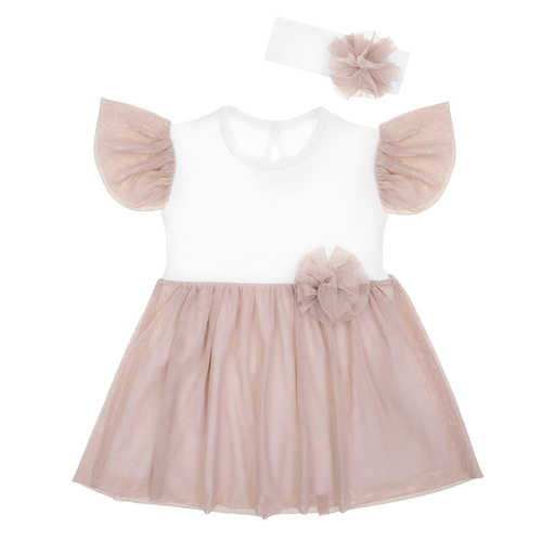 Komplet sukienka + opaska 169064 Nicol