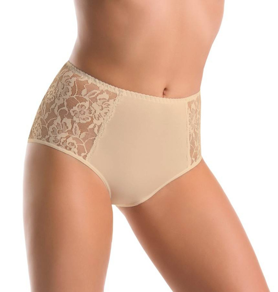 Wielopak figi z wysokim stanem Loren Teyli - czarny/czerwony/beżowy