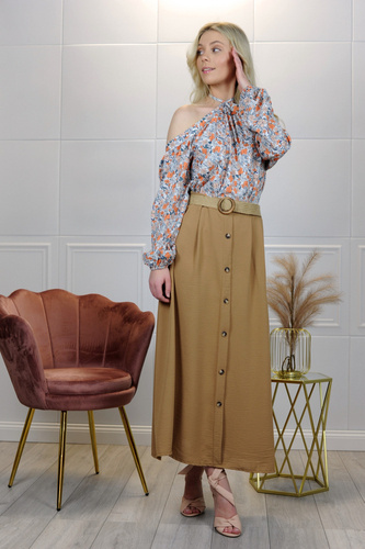 Spódnica damska Lulineta Camel Merribel