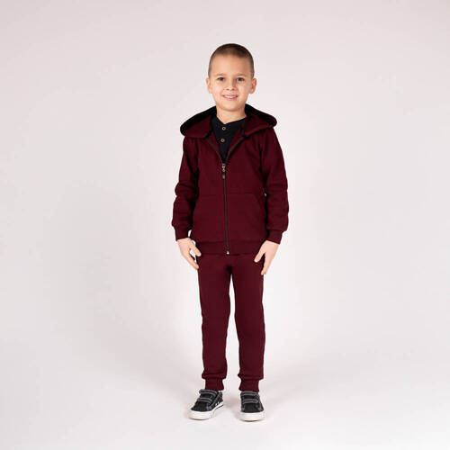 Bluza dresowa 169540 Nicol - bordowy