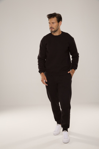 Bluza męska dresowa 813 Indigo Forex - czarny