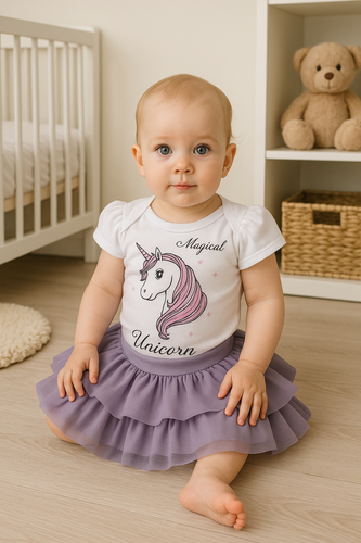 "Unicorn" Spódniczka tiulowa Terjan - szary