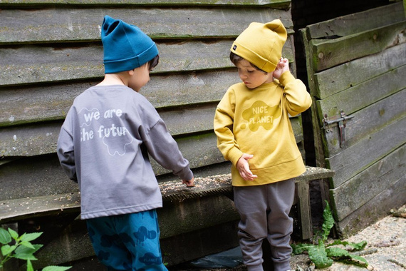 Bluzka dla chłopca Teo Pinokio - curry