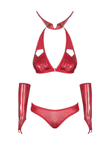 Komplet Vampines Obsessive czerwony 