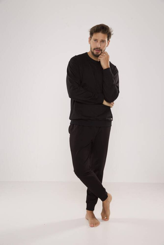 Bluza męska dresowa 728 Just Forex - czarny