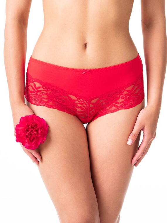 Figi damskie LPB 985 2-pak Key czerwony