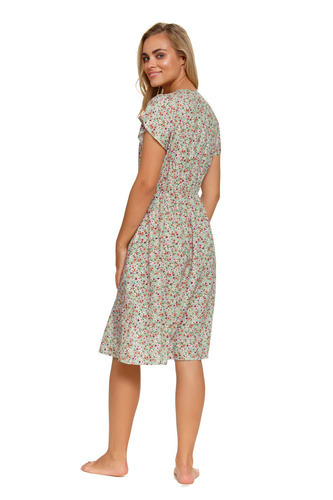 Doctor Nap 5136 – koszula nocna ciążowa i do karmienia w kwiaty