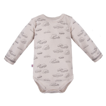 Body chłopięce Balloons Eevi - beż druk
